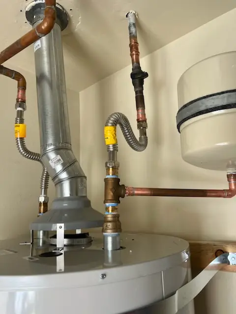 Water heater installation and plumbing repair in Stonebriar