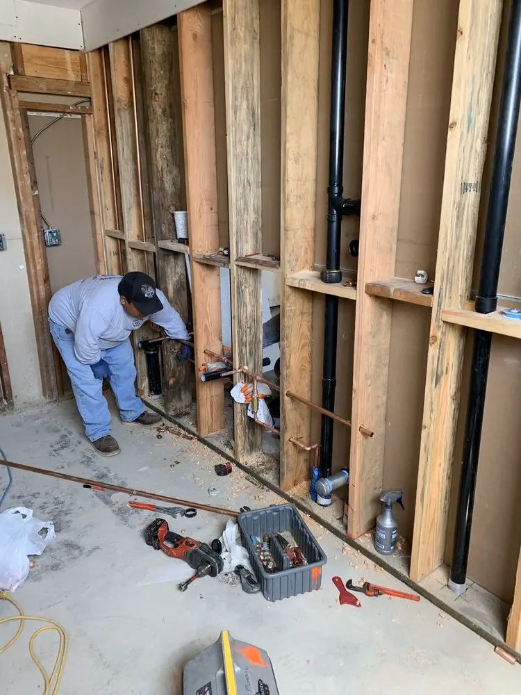 Commercial rough-in plumbing for Trenchless Sewer Repair in Stonebriar